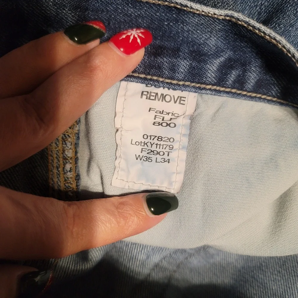 Tyndale FRMC Carpenter Jeans 35x34 Blue Flame Resistant Arc Rated Made in‎ USA